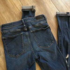 ABECROMBIE DARK SKINNY JEANS